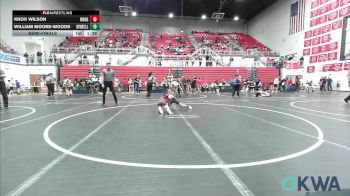 70 lbs Semifinal - Knox Wilson, Rough Riders vs William Moore-Woods, Division Bell Wrestling