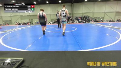 180 lbs Rr Rnd 2 - Jaxon Reyolnds, POWA 14U vs Tristan Mowdy, Untouchables 14U Black
