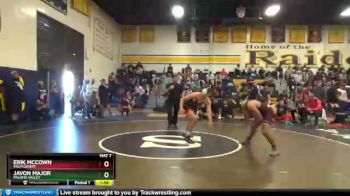 170 lbs Champ. Round 2 - Erik Mccown, Palm Desert vs Javon Major, Paloma Valley