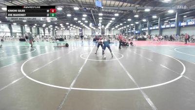 138 lbs Consi Of 16 #1 - Kimoni Giles, NY vs Joe Mahoney, CT