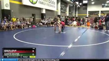 110 lbs Round 3 (12 Team) - Kamdyn Saulter, Summit Wrestling Academy vs Ashlyn Leslie, Grit And Grace