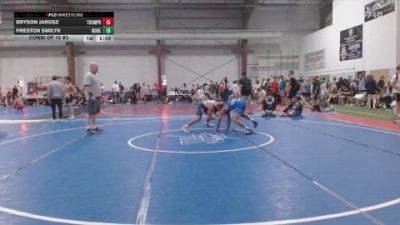 132 lbs Consi Of 16 #2 - Bryson Jarosz, Triumph Trained vs Preston Smilyk, None