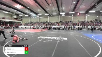 130 lbs 5th Place - Santiago Medrano, WLV Junior Wrestling vs Jett Daniel, Badlands WC