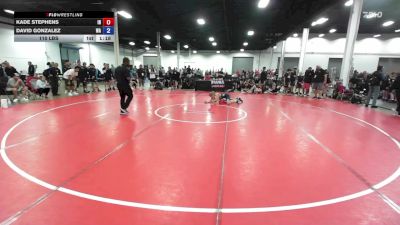 110 lbs Kade Stephens, Indiana vs David Gonzalez, Washington