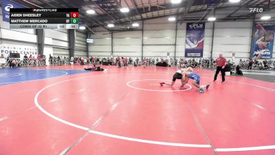 126 lbs Consi Of 32 #1 - Aiden Sheesley, VA vs Matthew Mercado, NY