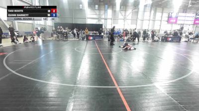 12U Girls - 94 lbs Cons. Round 3 - Lauren Lopez, CA vs Marly Dentler, NV