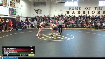 160 lbs Quarterfinal - Ricky Mckeeman, Oelwein vs Eli Kalainoff, Nashua-Plainfield