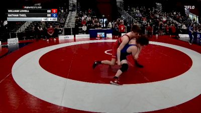 60kg Cons. Semi - William Lovell, Matmen Wrestling Club vs Nathan Thiel, Unaffiliated BC