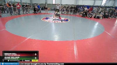 100 lbs Champ. Round 1 - Ryder Williams, Deer Park Ironman WC vs Keegan Roll, Team Real Life Wrestling