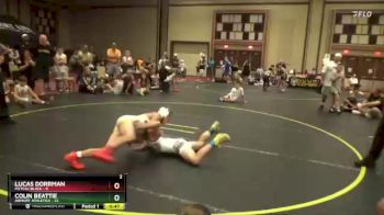 92 lbs Finals (8 Team) - Colin Beattie, Armory Athletics vs Lucas Dorrman, M2TCNJ Black