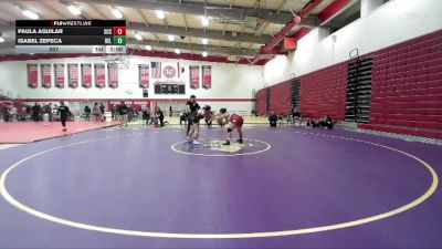 207 lbs Placement (4 Team) - Paula Aguilar, Sacramento City College vs Isabel Zepeca, San Joaquin Delta College