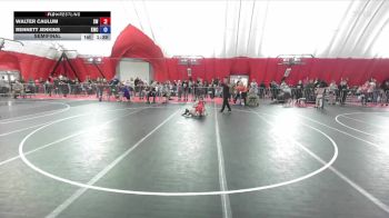 82 lbs Semifinal - Walter Caulum, SHED Wrestling vs Bennett Jenkins, Kaukauna Wrestling Club
