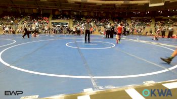 100 lbs 3rd Place - Noah Herron, Collinsville Cardinal Youth Wrestling vs Cannon Hughes, Owasso Takedown Club