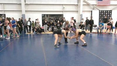 130-141.2 lbs Cons. Quarters - Olivia Ontiveros, Gold Rush Wrestling vs Ryder Armenta, Arizona Girls Wrestling