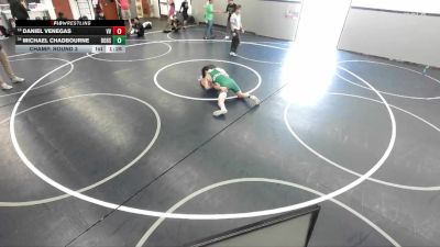 190 lbs Champ. Round 3 - Daniel Venegas, Victor Villians vs Michael Chadbourne, Brea Olinda High School