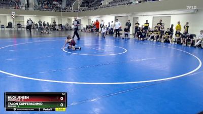 55 lbs Finals (8 Team) - Talon Kupferschmid, Perham vs Huck Jensen, Springfield