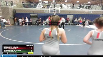 65 lbs Round 5 - Brooklyn Young, Small Town Wrestling vs Aleyannah Stamper, Small Town Wrestling