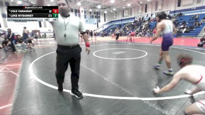 150 lbs 5th Place Match - Luke Wyborney, Saint Augustine vs Cole Varagnat, Williams Field