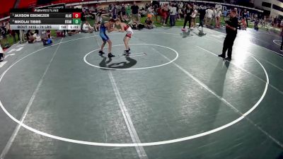 74 lbs Champ. Round 4 - Jaxson Ebenezer, Alaska vs Nikolai Tibbs, Utah