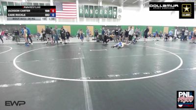 90 kg Rr Rnd 2 - Jackson Carter, Young Guns Nashville Wrestling vs Cade Ruckle, Gold Rush Wrestling