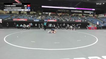 124 lbs Semifinal - 3 Joanna Vanderwood, William Penn vs 2 Katie Gomez, Cumberlands