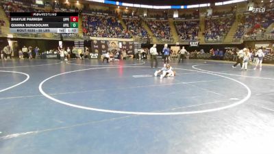 85 lbs Round Of 16 - Shaylie Parrish, Upper Perkiomen vs Gianna Suhadolnik, Apollo-Ridge