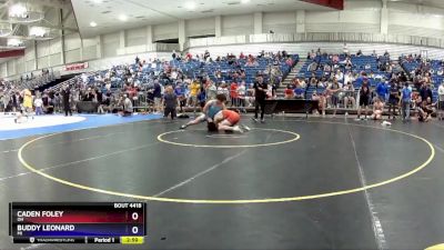 150 lbs Cons. Round 2 - Caden Foley, OH vs Buddy Leonard, MI