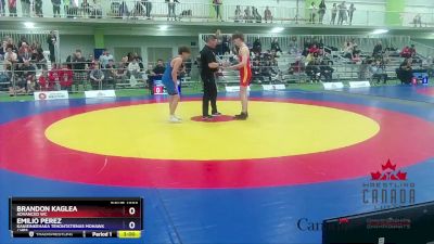 60kg Cons. Round 1 - Brandon Kaglea, Advanced WC vs Emilio Perez, Kanieinkehaka Tehontatienas Mohawk / HBS