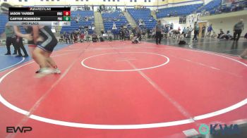 170 lbs 2nd Place - Jason Yarber, Woodland Wrestling Club vs Carter Robinson, Pawnee Wrestling Club