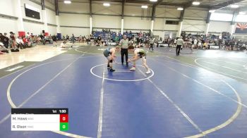 157 lbs Quarterfinal - Max Haws, War Wc vs Ryan Olson, Takedown Industries