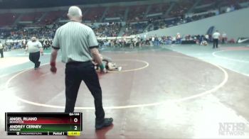 6A-144 lbs Quarterfinal - Andrey Cernev, Sprague vs Angel Ruano, Beaverton