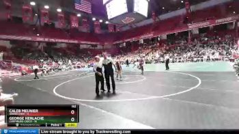 152 lbs D2/d3 - Semi-finals (sat 10:00am.) - Caleb Meunier, Winneconne vs George Herlache, Luxemburg-Casco