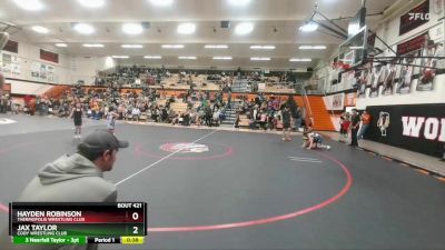 67-70 lbs Semifinal - Jax Taylor, Cody Wrestling Club vs Hayden Robinson, Thermopolis Wrestling Club