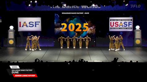 Dollhouse Dance Factory - Dune [2025 Senior Large Hip Hop Semis] 2025 The Dance Worlds