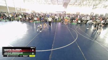 69 lbs Cons. Round 5 - Lincoln Greenhalgh, Stallions Wrestling Club vs Quentin Villarreal, Sublime Wrestling Academy