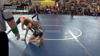 128 lbs 3rd Place Match - Gunner Patton, New Lexington vs Lucas Merriman, West Liberty