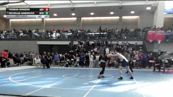 215 lbs 3rd Place - Thomas Johnson, Canton vs Nicholas Jandrucko, Weston
