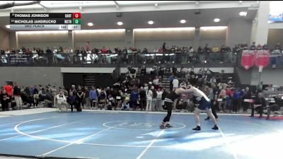 215 lbs 3rd Place - Thomas Johnson, Canton vs Nicholas Jandrucko, Weston