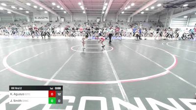 60 lbs Rr Rnd 2 - Kruz Aguayo, Team Gotcha Blue vs Javon Smith, Camp Reynolds Wrestling Club