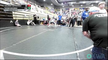 100 lbs Round Of 16 - Callaway Battenfield, Raw Wrestling Club vs Tucker Bachman, CYWC