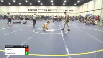 132 lbs Prelims - Jager Eisch, WI vs Vincenzo Napolitana, FL