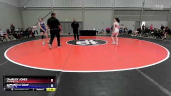 110 lbs 2nd Wrestleback (8 Team) - Charley Jones, Ohio Red vs Samantha Gray, Virginia