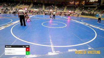 76 lbs Semifinal - Bryce Fiore, NFWA / Clay vs Dandre Adams, LoftonStyle Wrestling