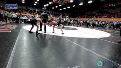 70 lbs Round Of 16 - Crew Vandersee, Weatherford Youth Wrestling vs Gage McElfresh, Shelton Wrestling Academy