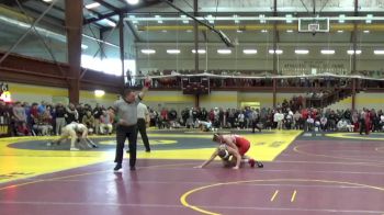 138 lbs Champ. Round 1 - Walker Turley, St Christopher`s School vs Clinton Shepherd, Crown Point