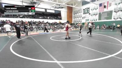 113 lbs Cons. Round 2 - Jayden Rivera, El Dorado (Placentia) vs Alex Munoz, Covina