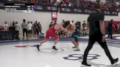 125F kg Champ. Round 2 - Connor Mirasola, NLWC/TMWC vs Jimmy Mullen, SERTC- TMWC