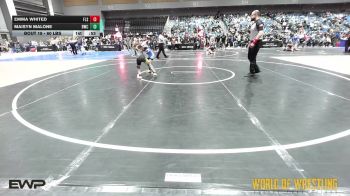 60 lbs Quarterfinal - Emma Whited, Florida Scorpions vs Maisyn Malone, Bartlesville Wrestling Club