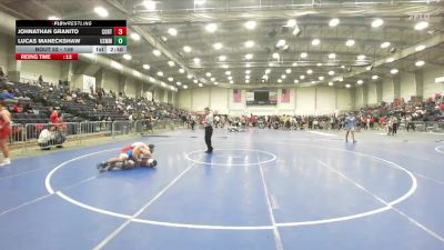 149 lbs Champ. Round 1 - Lucas Maneckshaw, Merchant Marine vs Johnathan Granito, Cortland