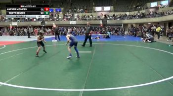 90 lbs Round 1 - Rhett Reuter, Maverick Training Center vs Karver Meiners, Caledonia